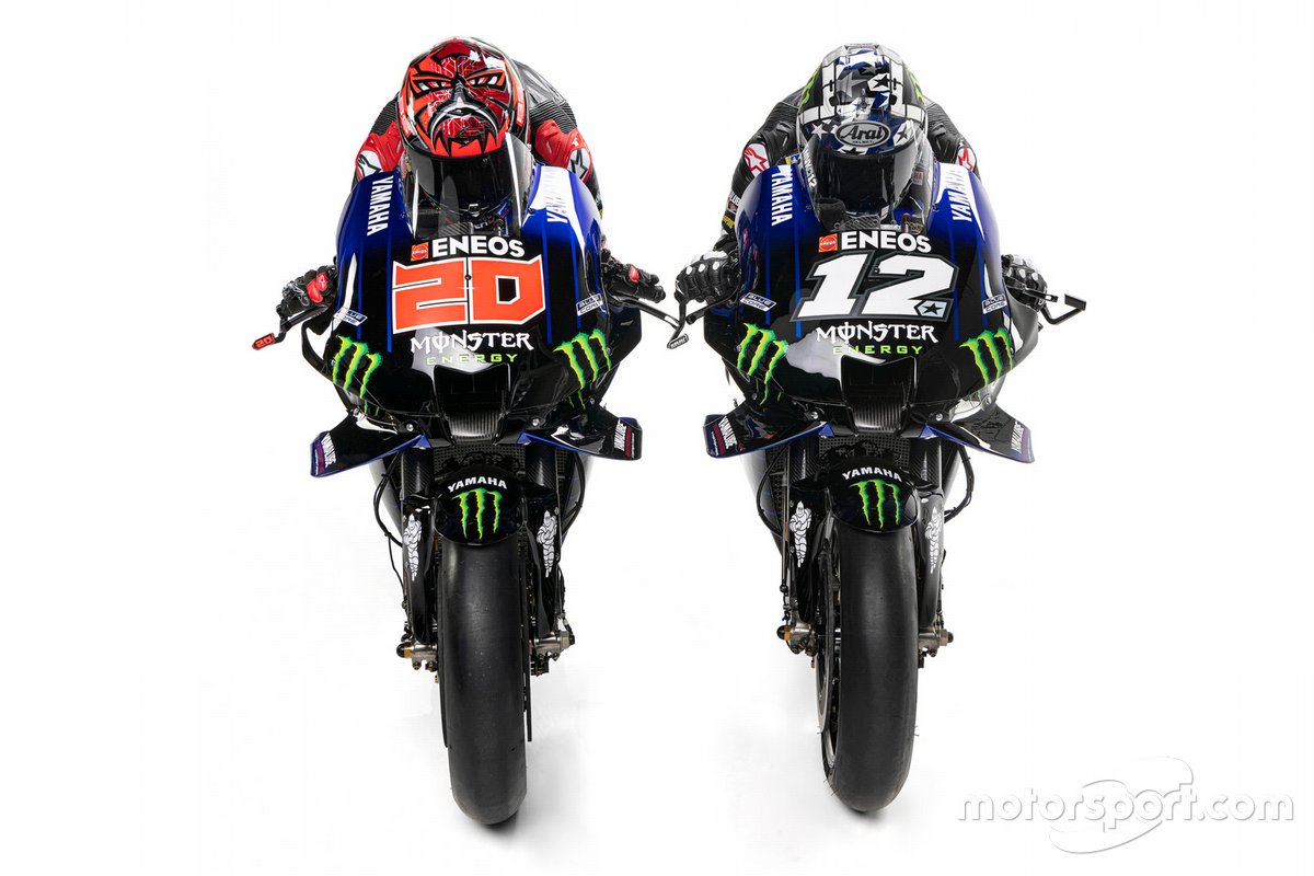 Fabio Quartararo, Yamaha Factory Racing, Maverick Vinales, Yamaha Factory Racing.