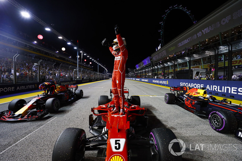 Un gran premio del que Vettel tenía que salir líder del mundial