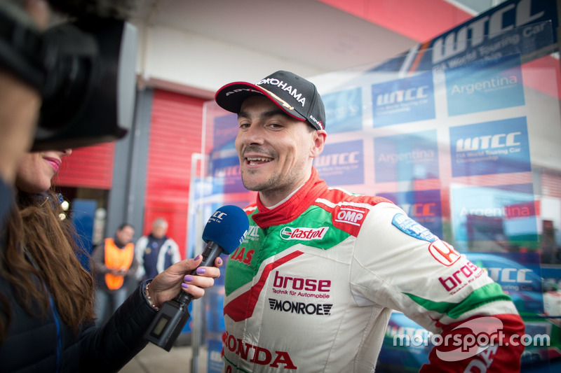 Michelisz Norbert az argentin győzelem után