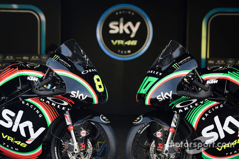 Dennis Foggia, Sky Racing Team VR46, Nicolo Bulega, Sky Racing Team VR46, livree speciali per il Mugello
