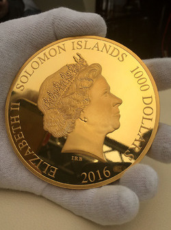 Formula 1, gold coin