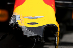 Машина Макса Ферстаппена, Red Bull Racing після аварії