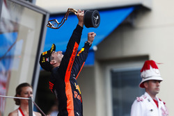 Podium: Race winner Daniel Ricciardo, Red Bull Racing