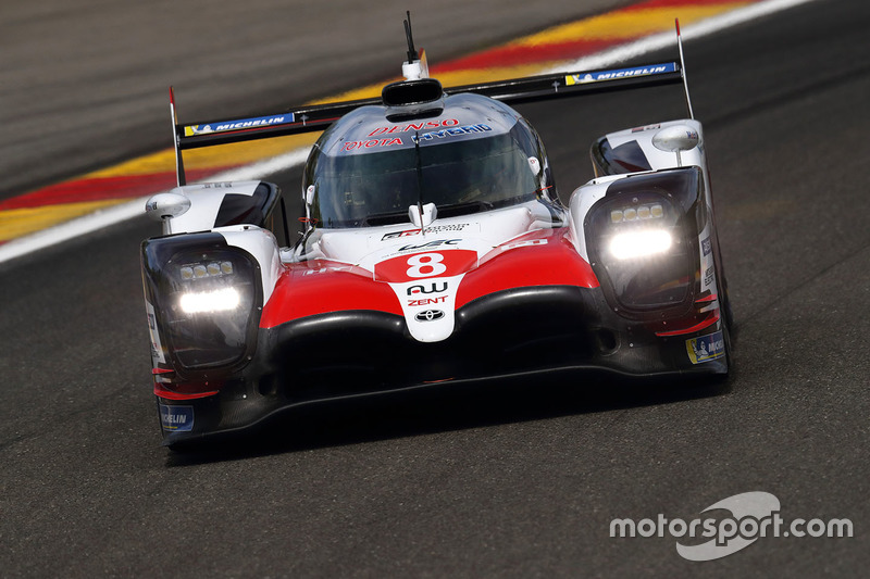 #8 Toyota Gazoo Racing Toyota TS050: Sébastien Buemi, Kazuki Nakajima, Fernando Alonso