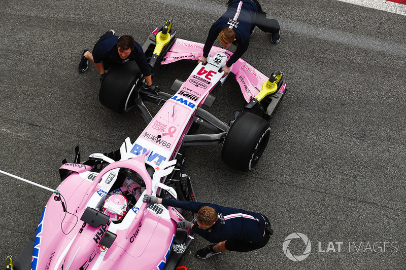 Никита Мазепин, Sahara Force India F1 VJM11