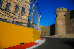 Baku City Circuit, bocht 11 met kasteel