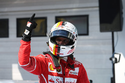 Race winner Sebastian Vettel, Ferrari