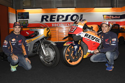Dani Pedrosa, Repsol Honda Team, Marc Marquez, Repsol Honda Team con la Honda RC181 e la Honda RC213