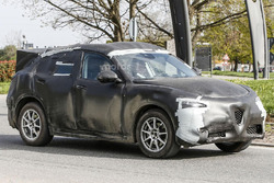 Spyshots van de Alfa Romeo Stelvio