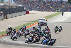 Start: Enea Bastianini, Gresini Racing Team Moto3 leads