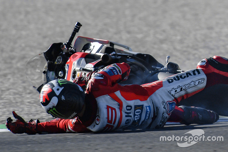 Caída de Jorge Lorenzo, Ducati Team
