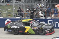 Ganador de la carrera Justin Allgaier, JR Motorsports, Chevrolet
