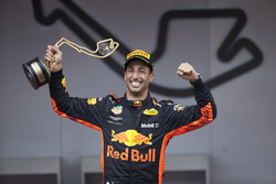 Победитель Даниэль Риккардо, Red Bull Racing