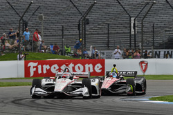 Will Power, Team Penske Chevrolet, Robert Wickens, Schmidt Peterson Motorsports Honda
