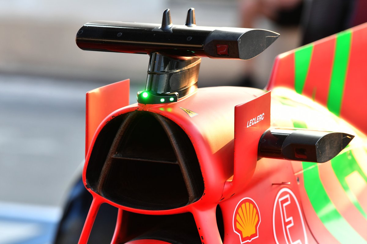 Detalle del Ferrari SF21