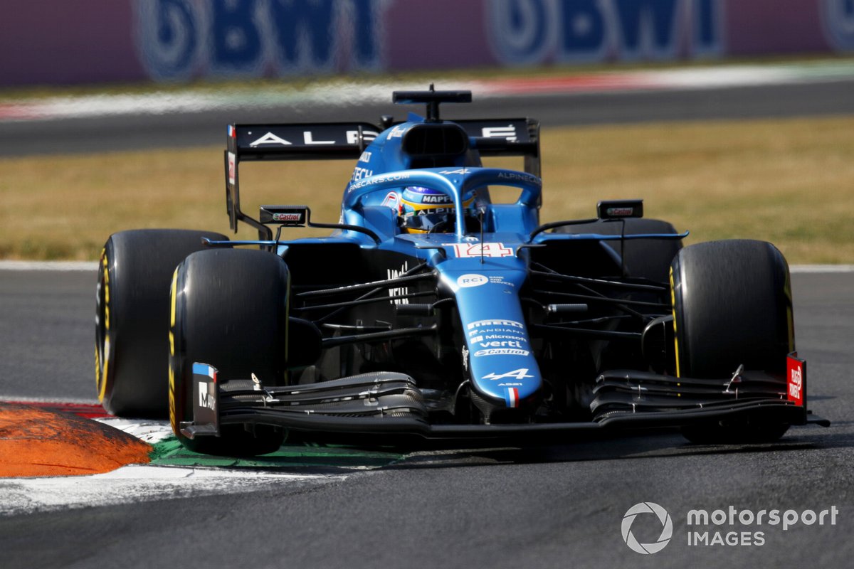 P10 Fernando Alonso, Alpine A521
