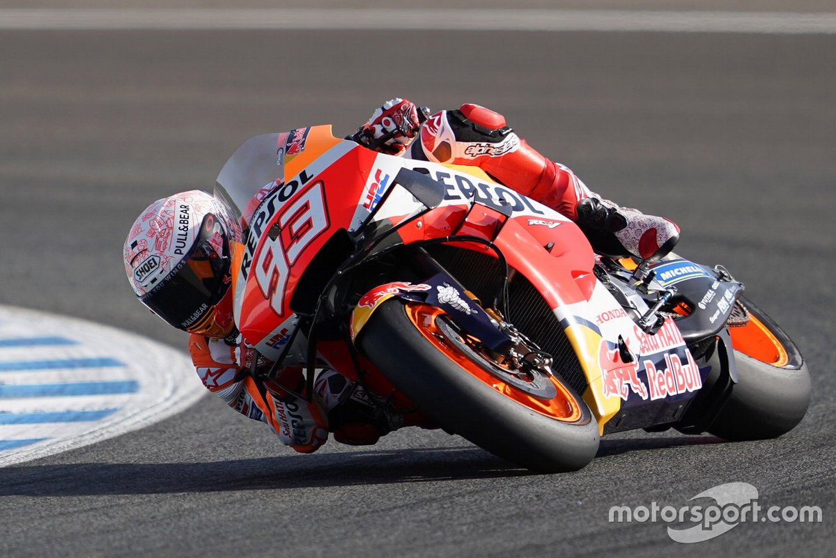 Pembalap Repsol Honda Marc Marquez menjadi sosok yang ingin dikalahkan Joan Mir pada MotoGP 2021.
