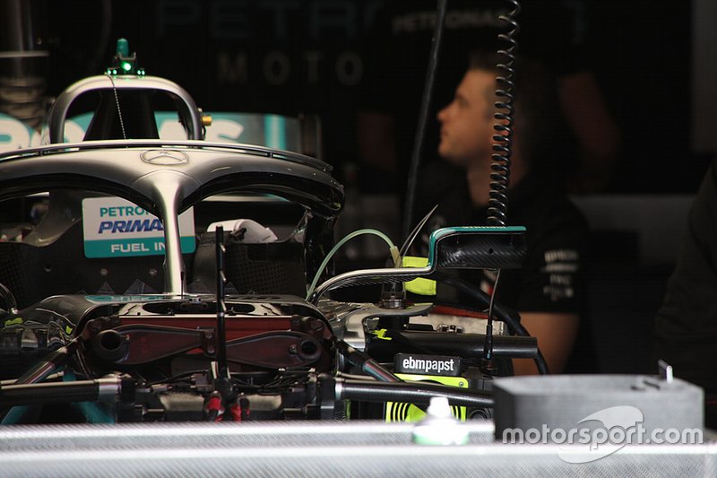 Détail technique de la Mercedes AMG F1