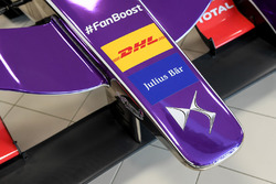 DS Virgin Racing front wing detail