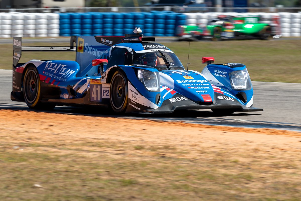 Habsburg, el más rápido en LMP2 con el Realteam by WRT ORECA.