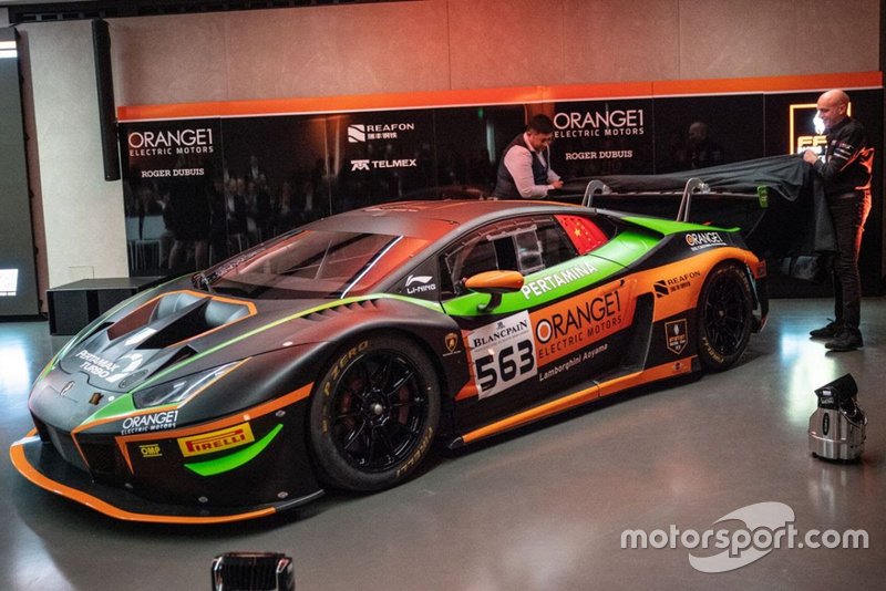 Orrange FFF Racing Team: si scopre la Huracan che parteciperà alla Blancpain GT Series 2019