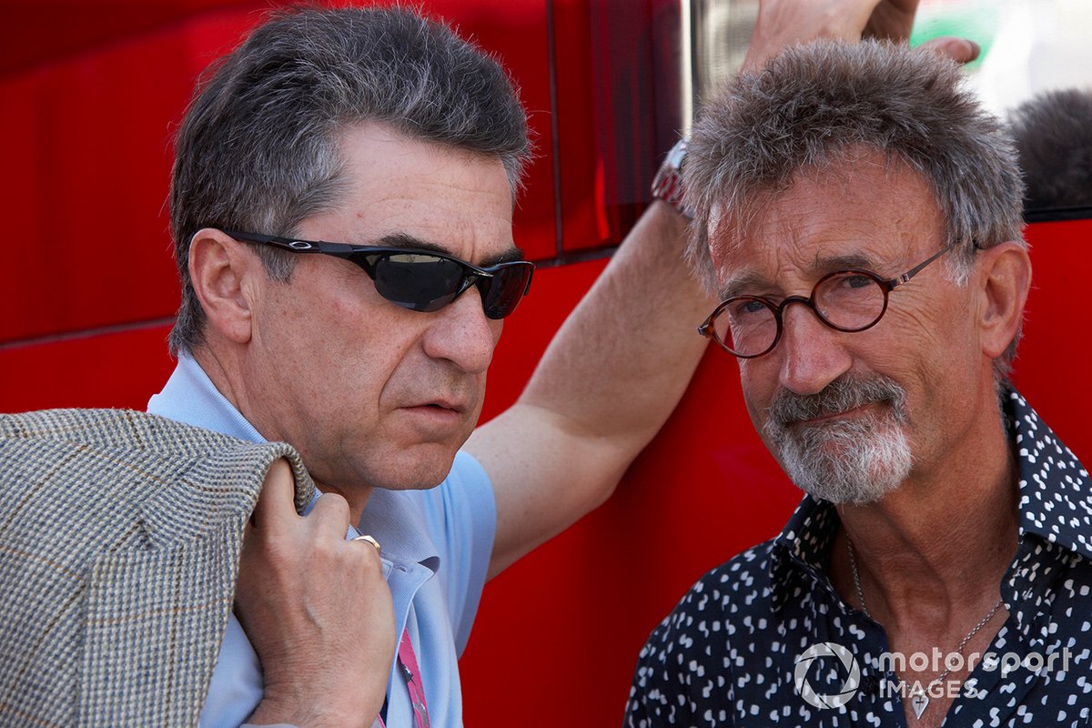 Julian Jakobi con Eddie Jordan