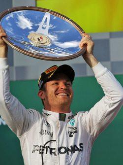 Podium: winner Nico Rosberg, Mercedes AMG F1 Team