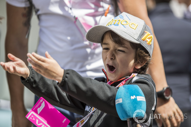 Joaquin, penggemar cilik Fernando Alonso, McLaren
