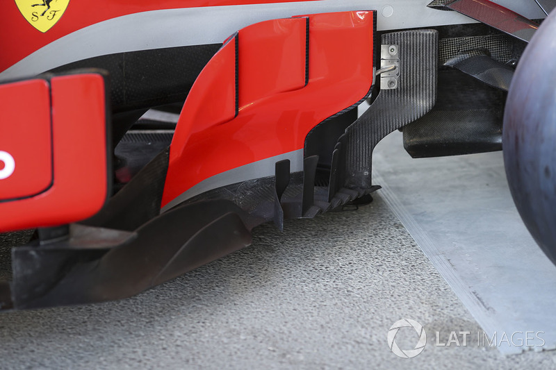 Ferrari SF71H, боковий дефлектор