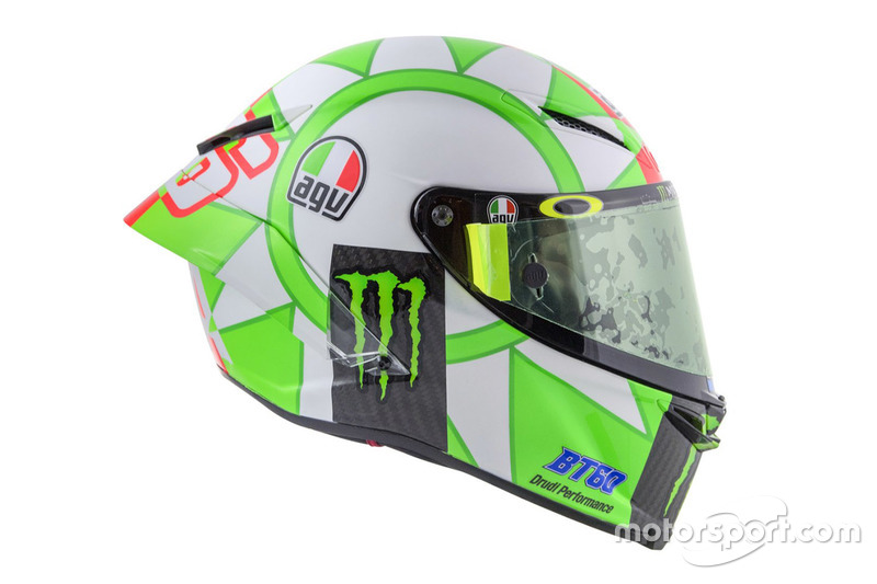 Il casco di Valentino Rossi, Yamaha Factory Racing
