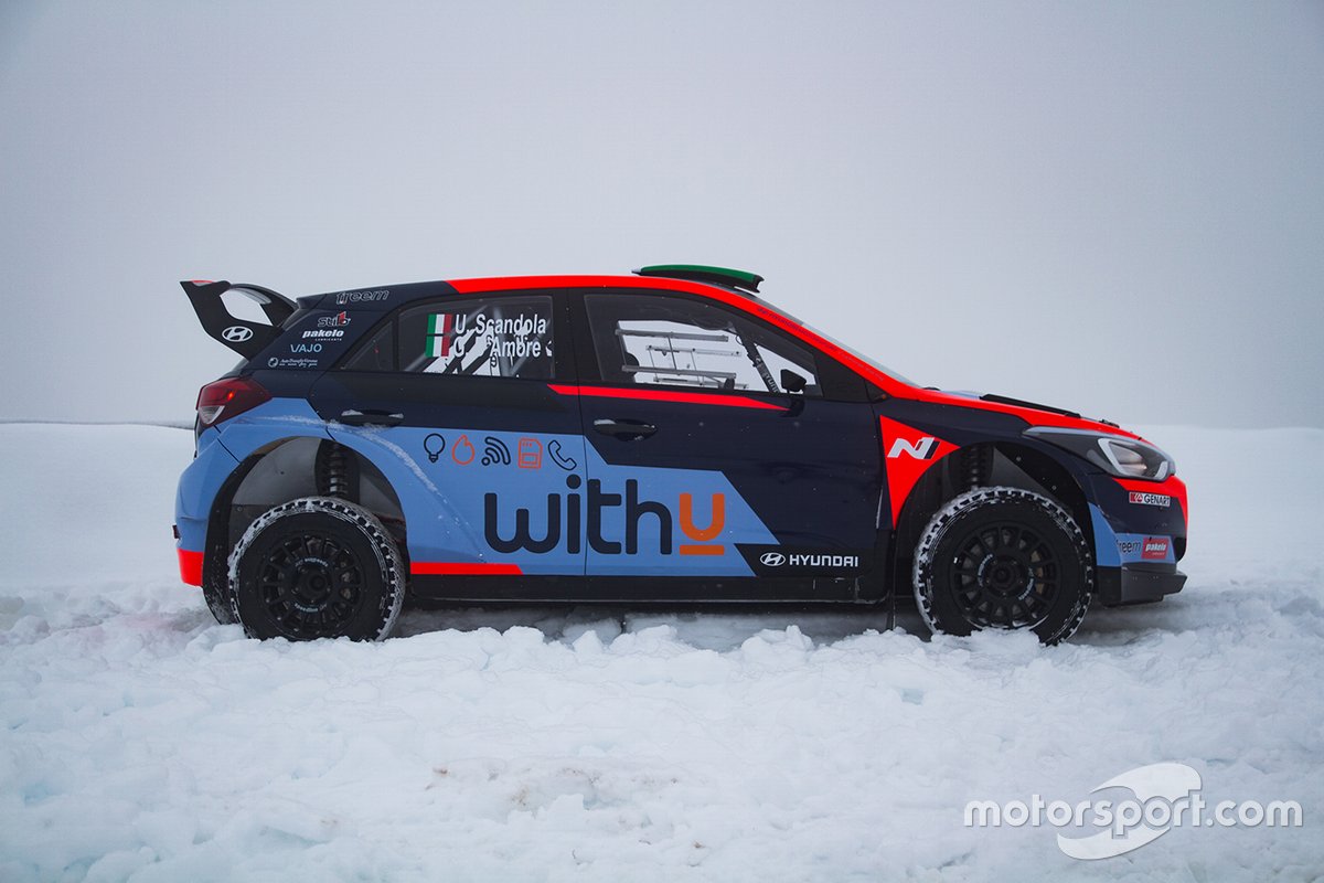 Umberto Scandola e Guido D'Amore, Team Hyundai Rally italia, Hyundai i20 New Generation R5