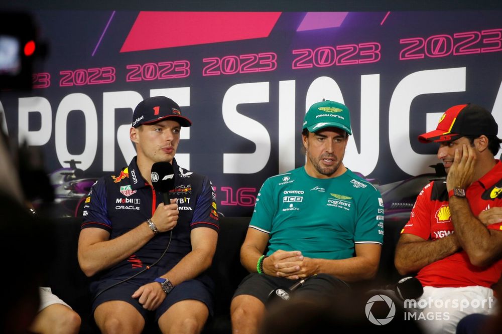 La conferencia de prensa del jueves del Gran Premio de Singapur 2023 de Fórmula 1.