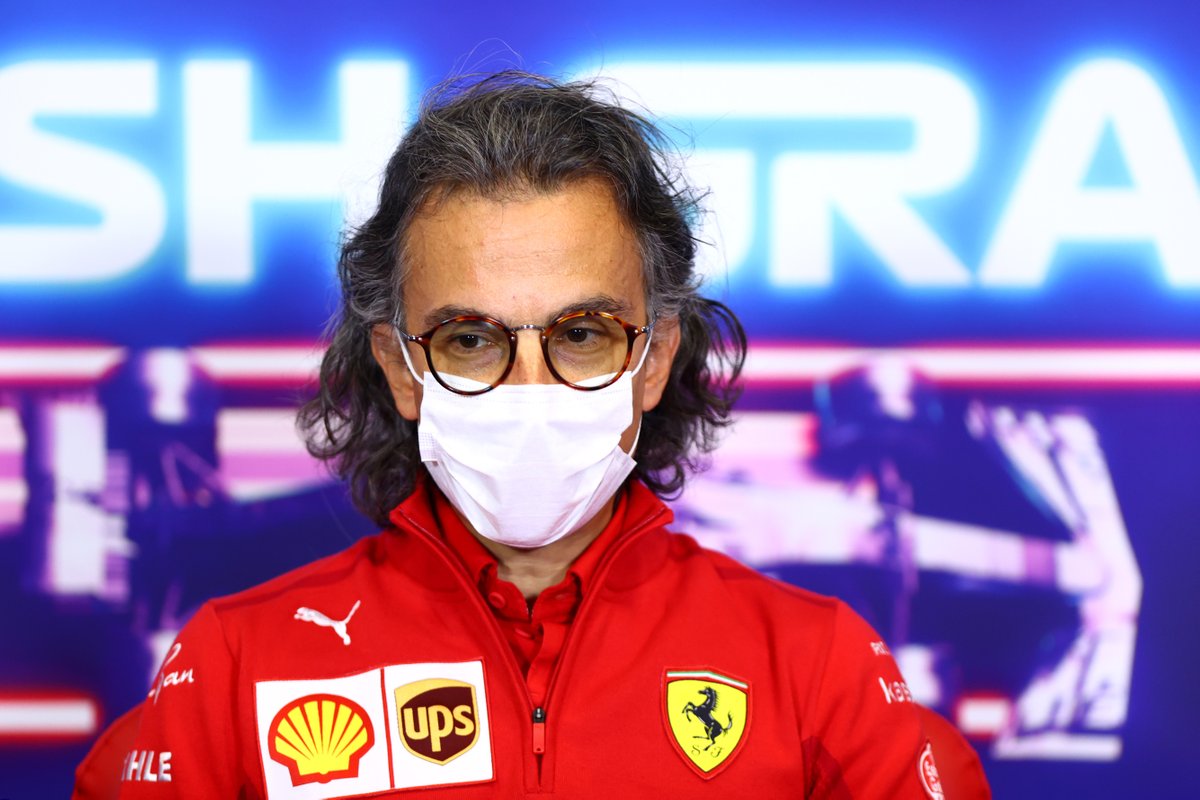 Laurent Mekies, Racing Director, Ferrari, in the team principals Press Conference