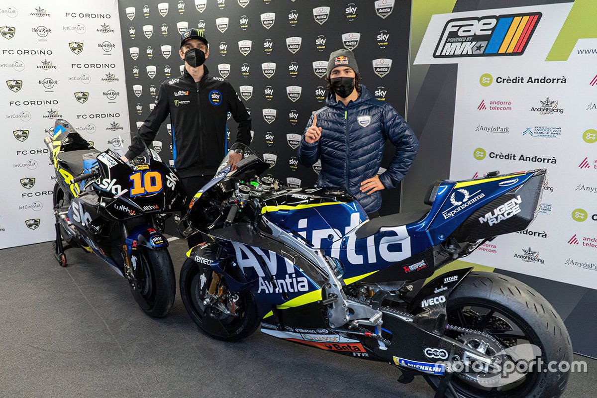 Luca Marini dan Enea Bastianini, Avintia Esponsorama Racing
