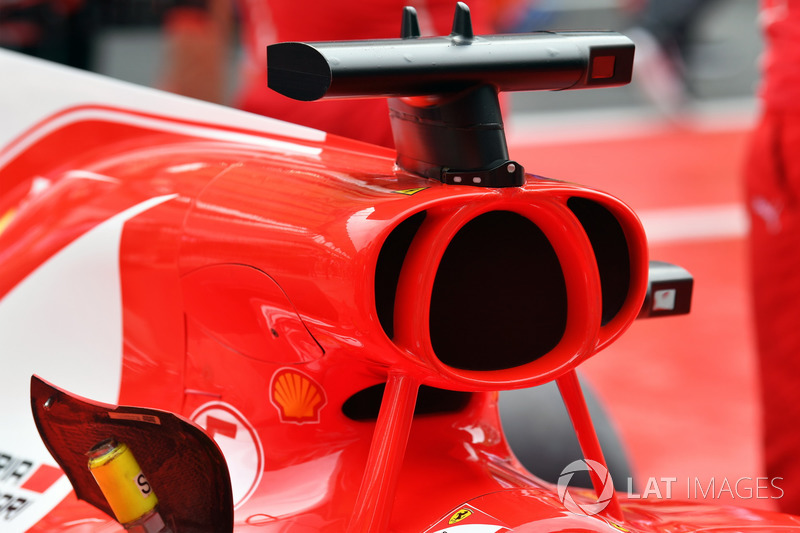 Ferrari SF70H airbox