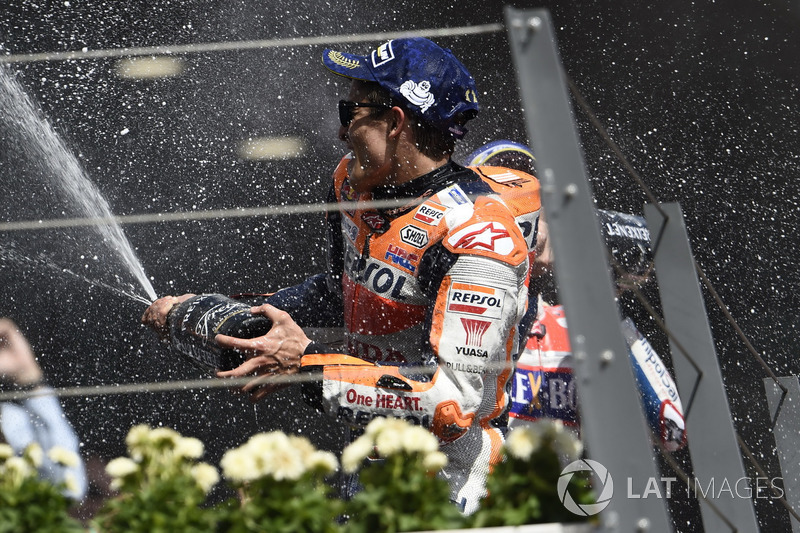 Podium: Marc Marquez, Repsol Honda Team