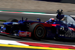 Marc Marquez tests the Toro Rosso F1 car