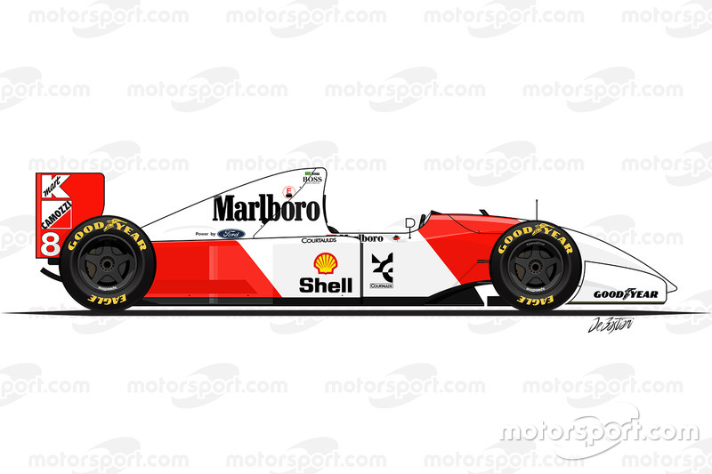 1993 - McLaren MP4/8