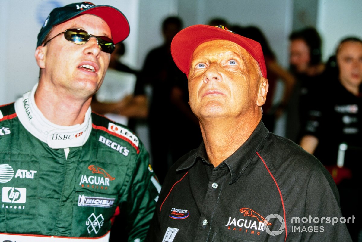 Even the addition of straight-talking Lauda couldn't turn the tide for Jaguar