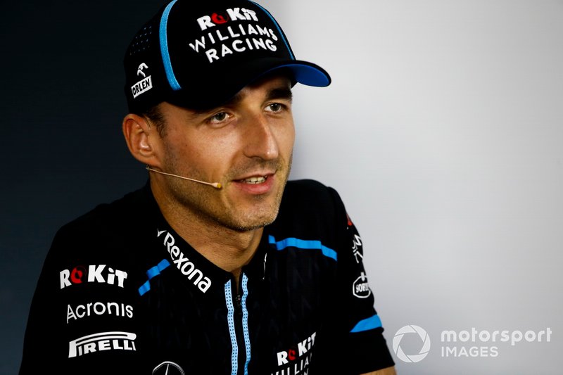Robert Kubica, Williams Racing, en conférence de presse