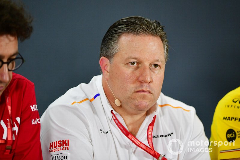 Zak Brown, directeur exécutif de McLaren