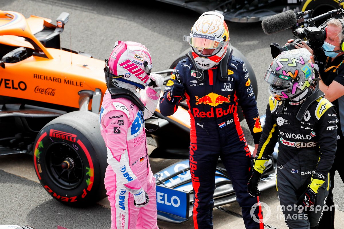 Макс Ферстаппен, Red Bull Racing и Нико Хюлькенберг, Racing Point