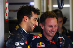 Даніель Ріккардо, Red Bull Racing та Крістіан Хорнер, керівник команди Red Bull Racing