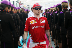 Kimi Raikkonen, Ferrari op de rijdersparade