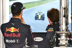Daniel Ricciardo, Red Bull Racing and Christian Horner, Red Bull Racing Team Principal