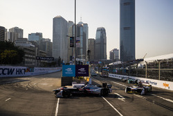 Edoardo Mortara, Venturi Formula E Team leads Daniel Abt, Audi Sport ABT Schaeffler