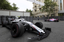 El coche de Sergey Sirotkin, Williams FW41