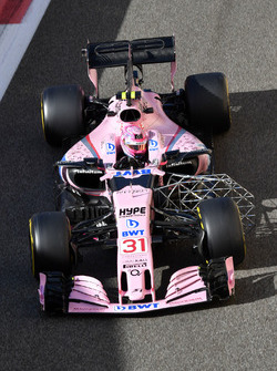 Esteban Ocon, Sahara Force India VJM10 aero sensörü