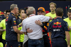 Yarış galibi Max Verstappen, Red Bull Racing, Christian Horner, Red Bull Racing Takım Patronu, Dr. H