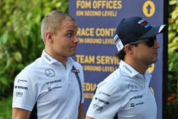 Valtteri Bottas en Felipe Massa, Williams